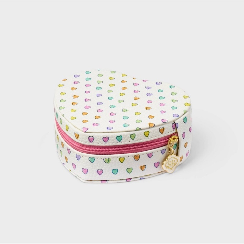 Last Chance! Disco Hearts Wave Heart Shaped Jewelry Box - Roller Rabbit x Target